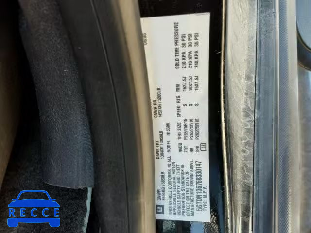2006 HUMMER H3 SUV 5GTDN136768330147 image 9