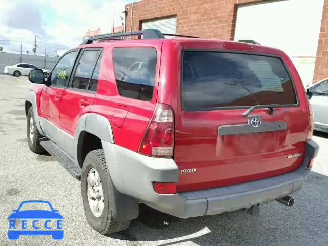 2003 TOYOTA 4RUNNER SR JTEZT14R038001325 image 2