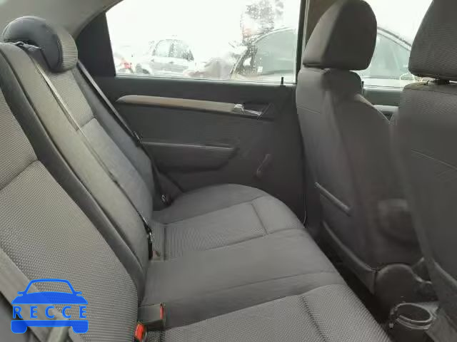 2010 CHEVROLET AVEO LS/LT KL1TD5DEXAB064189 зображення 5