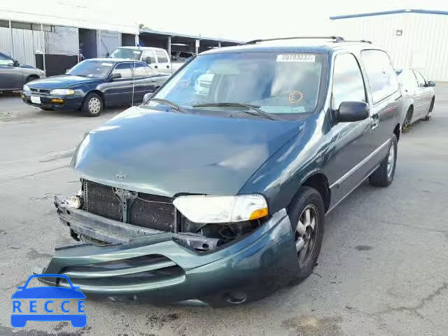 2002 NISSAN QUEST GXE 4N2ZN15T22D812037 Bild 1