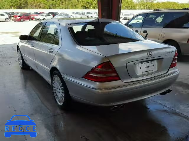 2000 MERCEDES-BENZ S430 WDBNG70J4YA127437 зображення 2