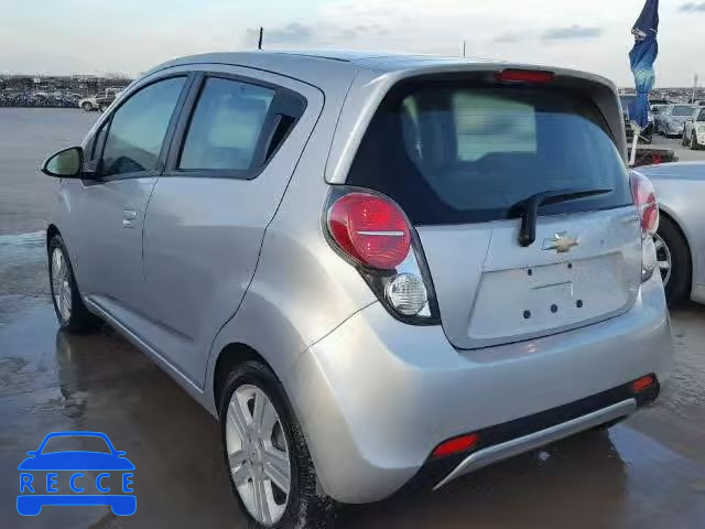 2014 CHEVROLET SPARK 1LT KL8CD6S90EC538762 зображення 2