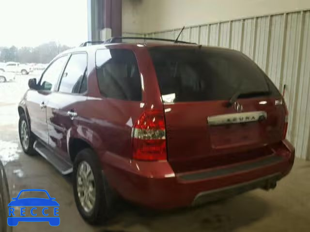 2003 ACURA MDX Touring 2HNYD18603H539170 image 2