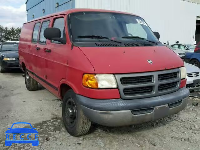 2003 DODGE RAM VAN B2 2D7JB21YX3K511657 зображення 0