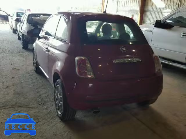 2014 FIAT 500 POP 3C3CFFAR1ET209578 image 2