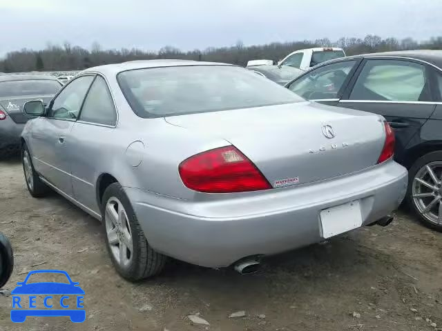 2001 ACURA 3.2 CL TYP 19UYA42691A004862 image 2