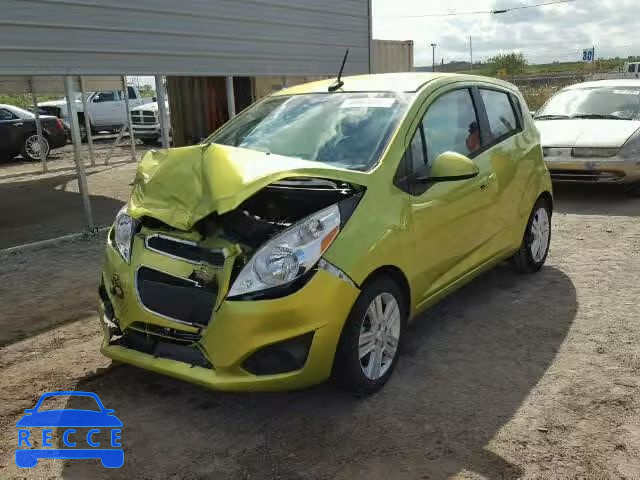 2013 CHEVROLET SPARK 1LT KL8CD6S93DC573990 image 1