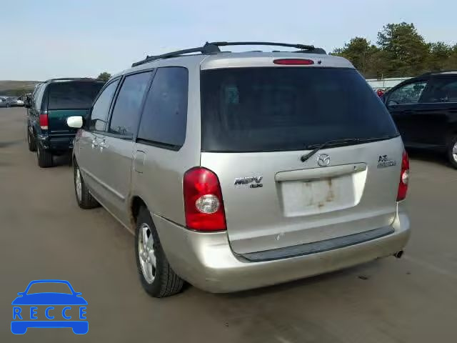 2003 MAZDA MPV WAGON JM3LW28A230358619 image 2