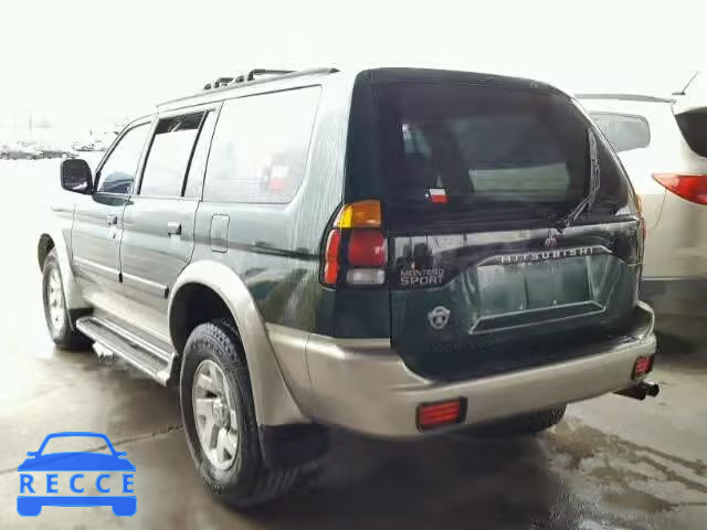 2000 MITSUBISHI MONTERO SP JA4LS31HXYP048776 image 2