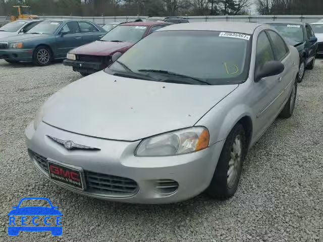 2001 CHRYSLER SEBRING LX 1C3EL46X61N732246 зображення 1