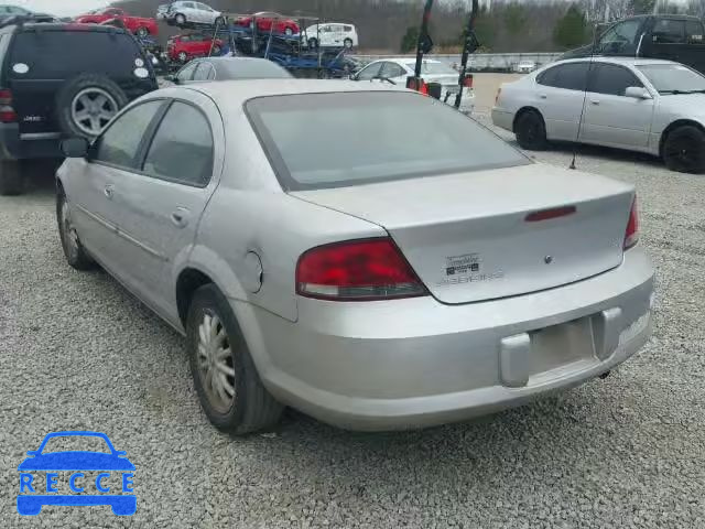 2001 CHRYSLER SEBRING LX 1C3EL46X61N732246 image 2