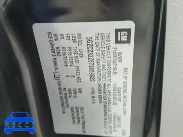 2007 SATURN VUE HYBRID 5GZCZ33Z87S859929 image 9