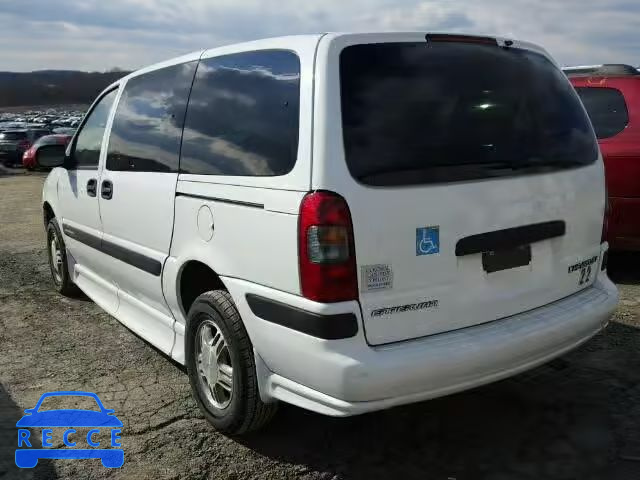 2004 CHEVROLET VENTURE 1GBDX23E54D204358 image 2