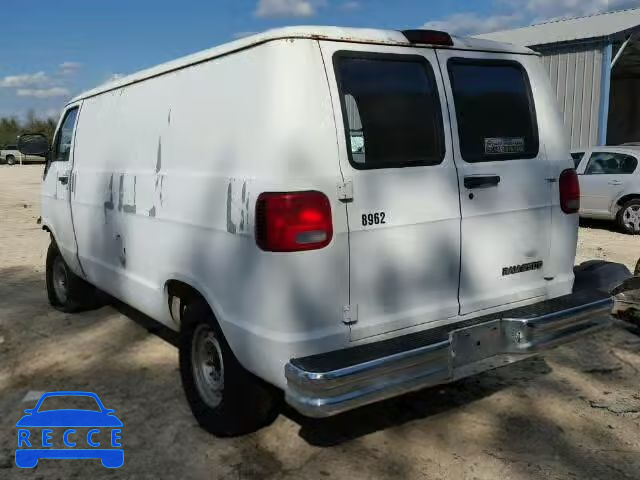 1999 DODGE RAM VAN B2 2B7JB21Y2XK529554 зображення 2