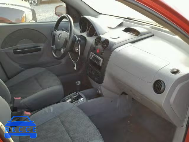 2005 CHEVROLET AVEO/LS KL1TD52615B439954 image 4