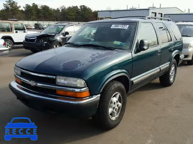 1998 CHEVROLET BLAZER 1GNDT13W0WK101624 зображення 1