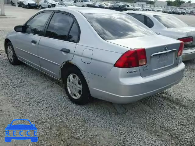 2001 HONDA CIVIC LX 2HGES16561H520226 image 2