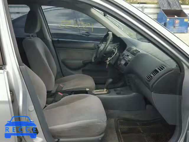 2001 HONDA CIVIC LX 2HGES16561H520226 image 4