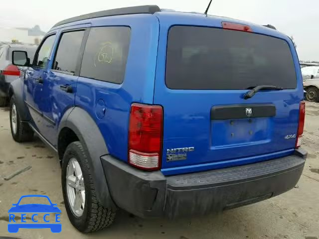 2007 DODGE NITRO SXT 1D8GU28K47W737554 Bild 2