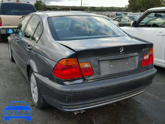 2000 BMW 323I WBAAM3340YFP82590 image 2