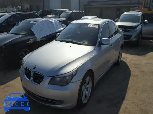 2008 BMW 528I WBANU53508CT13894 зображення 1