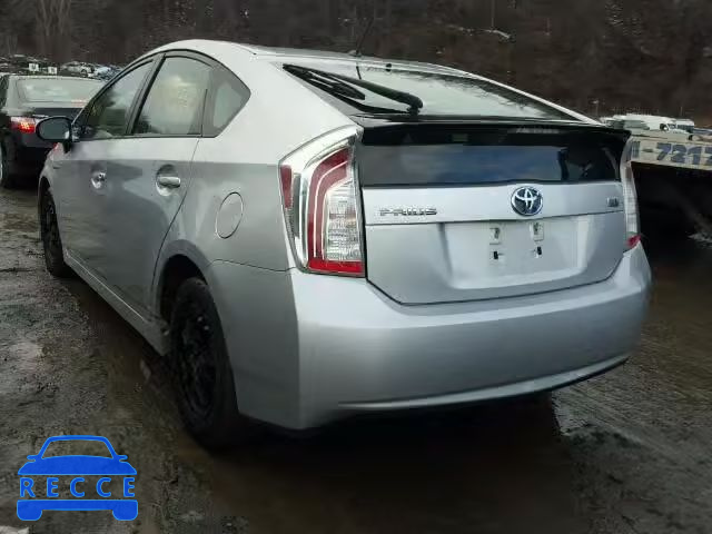 2013 TOYOTA PRIUS JTDKN3DU8D0346361 зображення 2