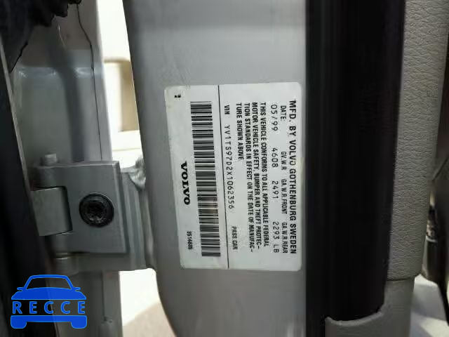 1999 VOLVO S80 YV1TS97D2X1062356 image 9