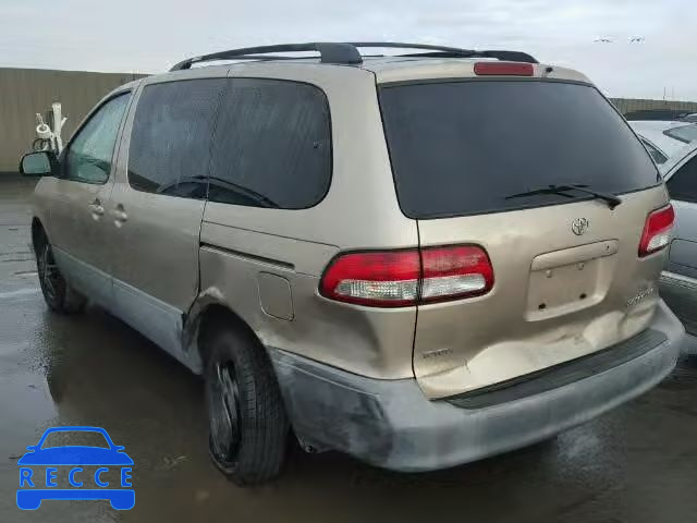 2001 TOYOTA SIENNA LE/ 4T3ZF13C41U354957 Bild 2