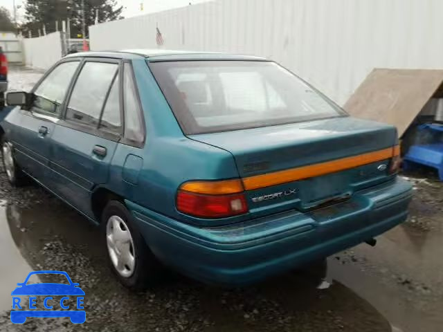 1993 FORD ESCORT LX 1FAPP14J0PW153218 image 2