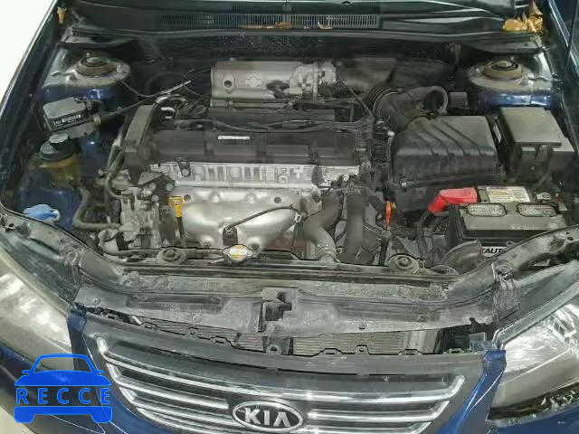 2009 KIA SPECTRA EX KNAFE221695589601 image 6