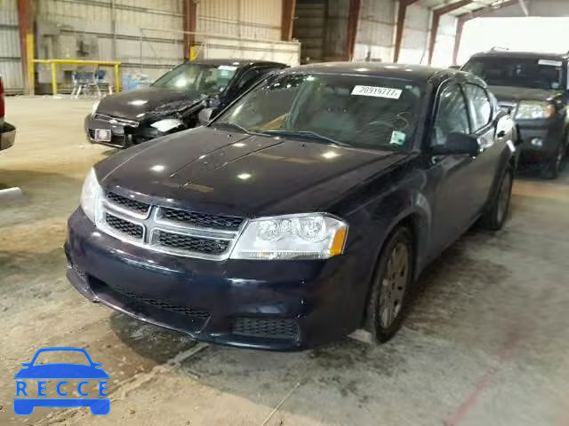 2014 DODGE AVENGER SE 1C3CDZAB1EN130633 image 1