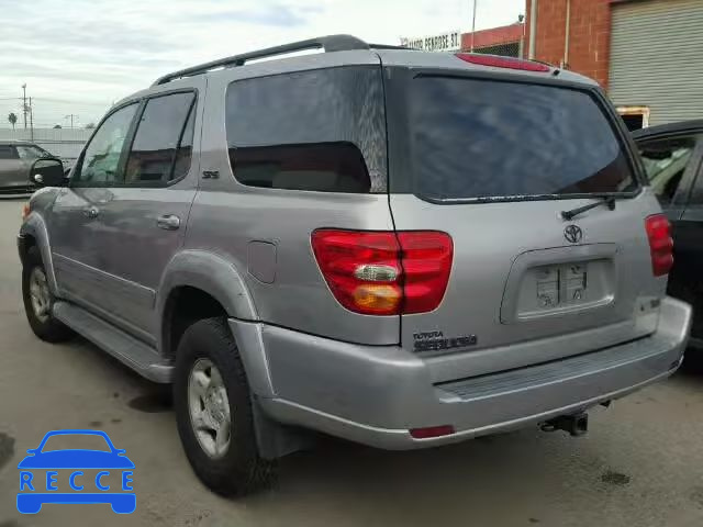 2002 TOYOTA SEQUOIA SR 5TDZT34A42S083838 image 2