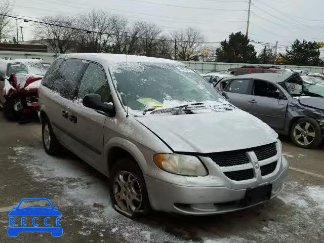 2003 DODGE CARAVAN SE 1D4GP25393B219169 image 0