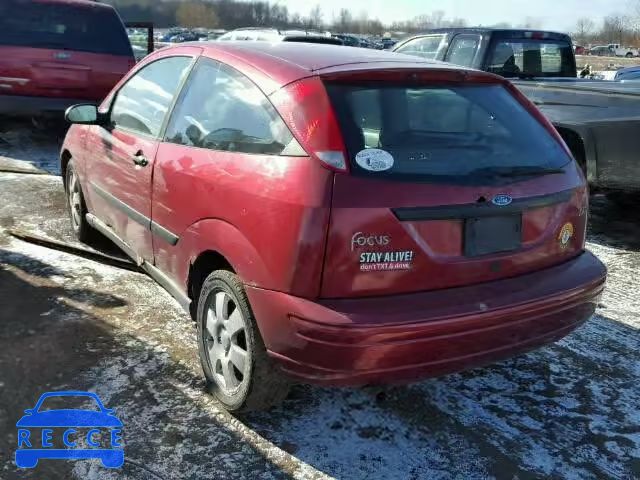2001 FORD FOCUS ZX3 3FAHP31301R105038 image 2