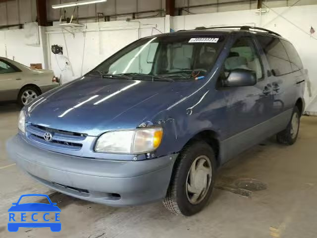 1998 TOYOTA SIENNA LE/ 4T3ZF13C4WU007166 image 1