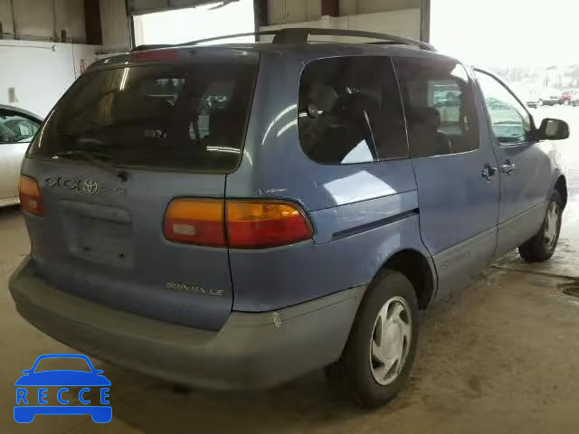 1998 TOYOTA SIENNA LE/ 4T3ZF13C4WU007166 зображення 3