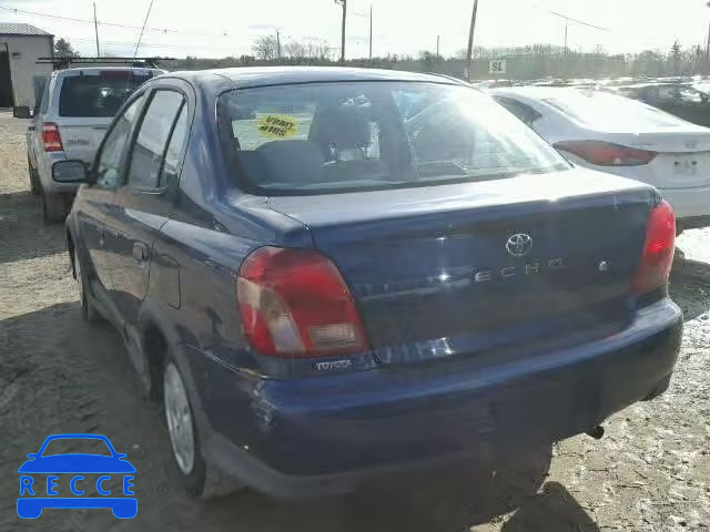 2001 TOYOTA ECHO JTDBT123710127035 image 2