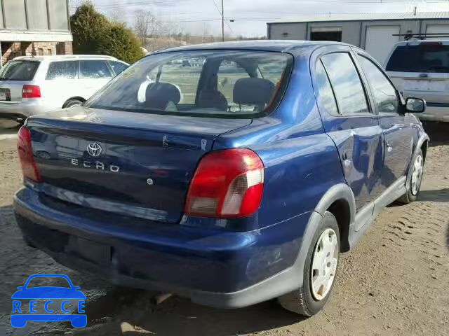 2001 TOYOTA ECHO JTDBT123710127035 image 3