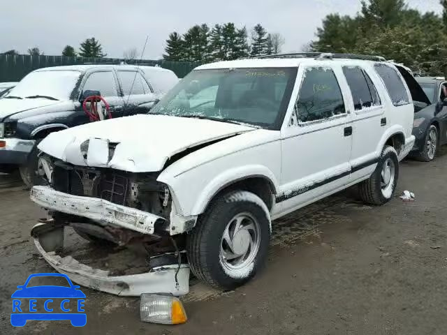 1997 CHEVROLET BLAZER 1GNDT13W2V2170118 image 1