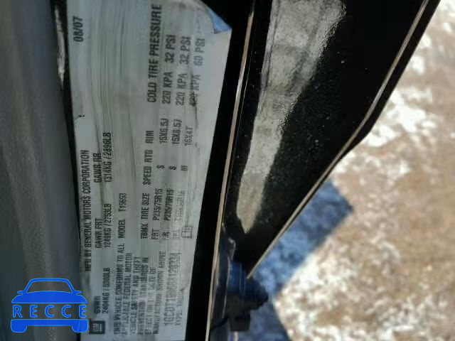 2008 CHEVROLET COLORADO 1GCDT199688120334 image 9