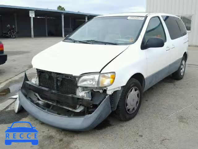 2000 TOYOTA SIENNA CE 4T3ZF19C9YU230927 image 1