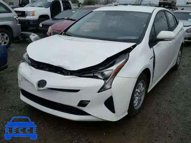 2016 TOYOTA PRIUS JTDKBRFU8G3016165 зображення 1