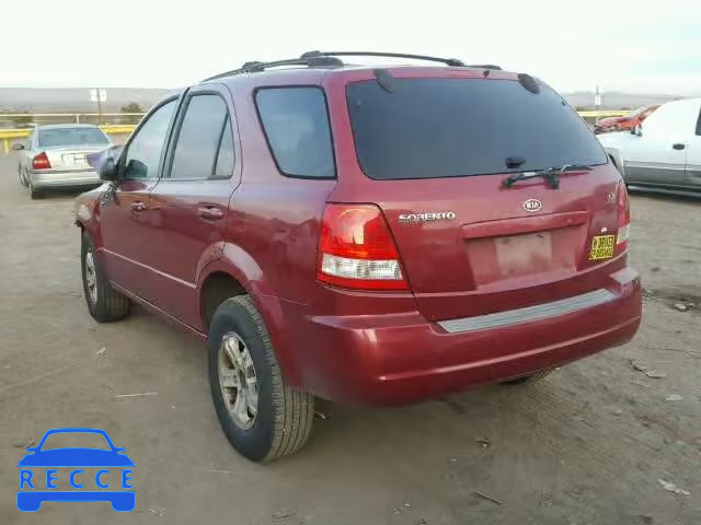 2004 KIA SORENTO EX KNDJD733045192939 image 2