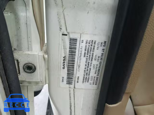 2000 VOLVO S80 YV1TS94D1Y1106417 image 9