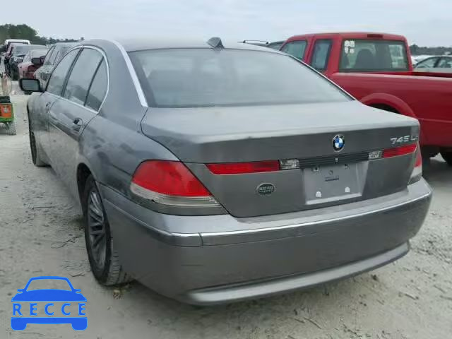 2004 BMW 745LI WBAGN63444DS48121 зображення 2