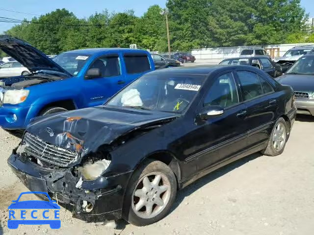 2002 MERCEDES-BENZ C240 WDBRF61J42F235547 Bild 1