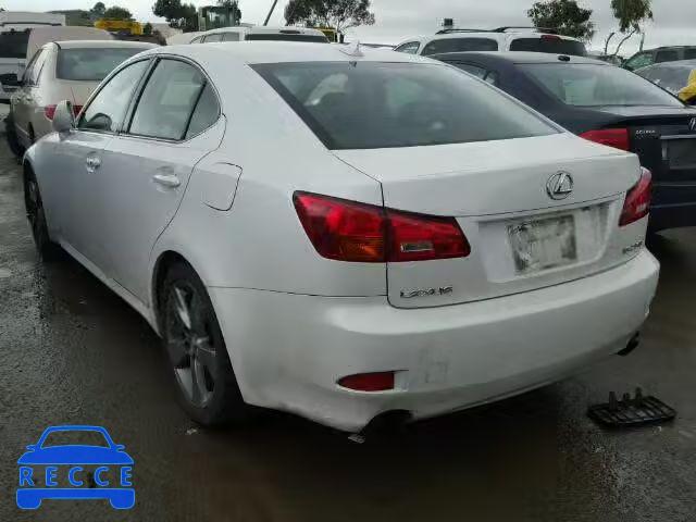 2008 LEXUS IS 250 JTHBK262085063717 image 2