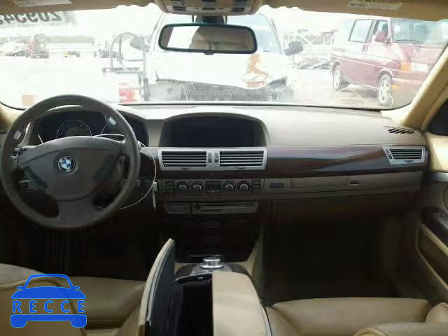 2006 BMW 750LI WBAHN83546DT62132 image 8