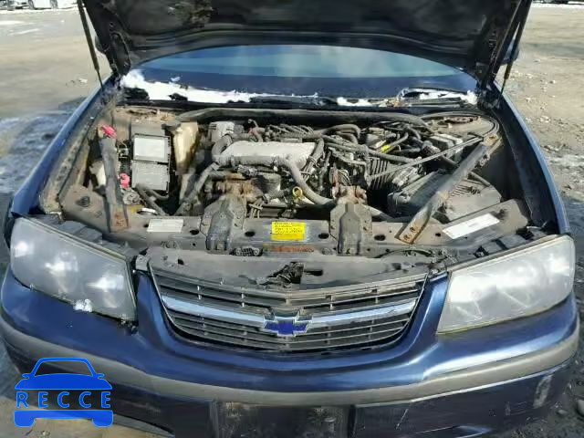 2001 CHEVROLET IMPALA 2G1WF52E519312233 зображення 6