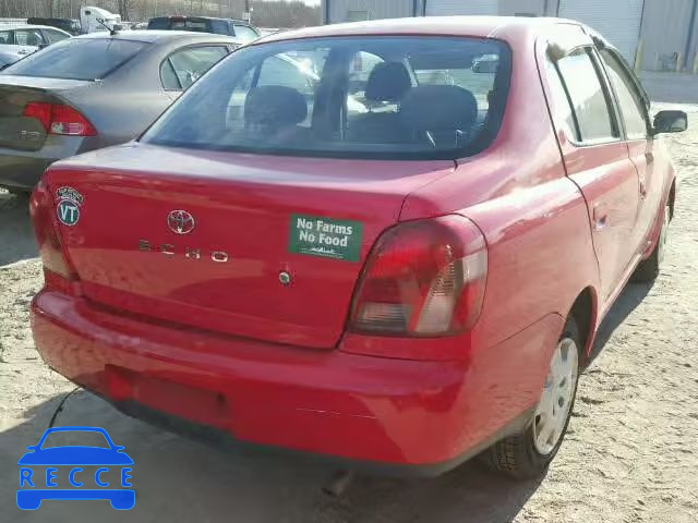 2002 TOYOTA ECHO JTDBT123120222451 image 3
